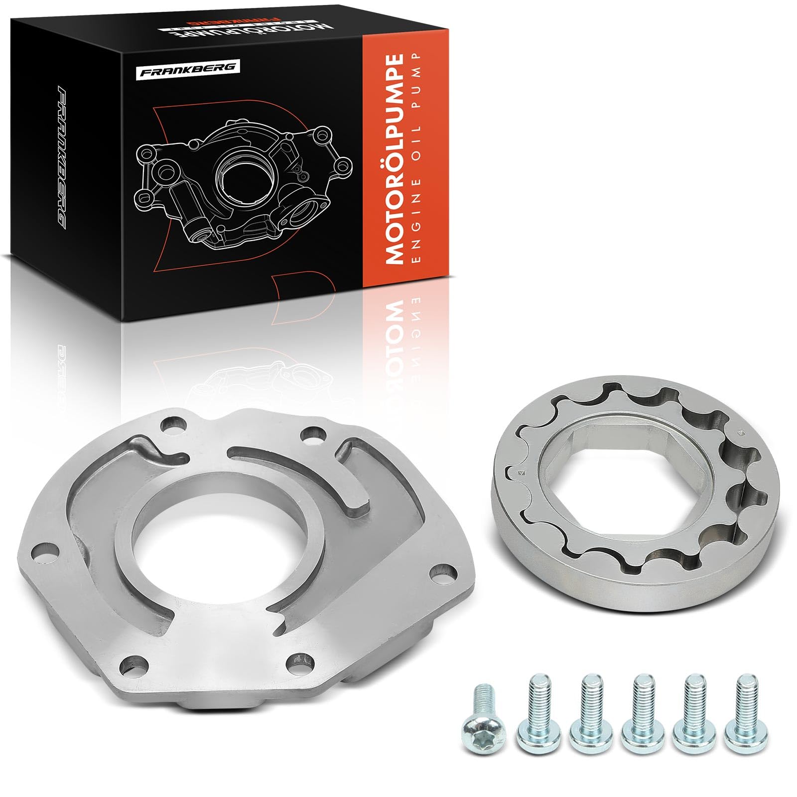 Frankberg Pompa dell'olio Compatibile con Agila (A) H00 Astra G Caravan T98 Corsa C X01 Meriva X03 Tigra Twintop X04 Astra H GTC A04 Astra G CC T98 Replace# 93181959 | Compatibile con: Corsa D S07, Astra H A04, Astra G Caravan T98, Corsa C Box/Hatchback X