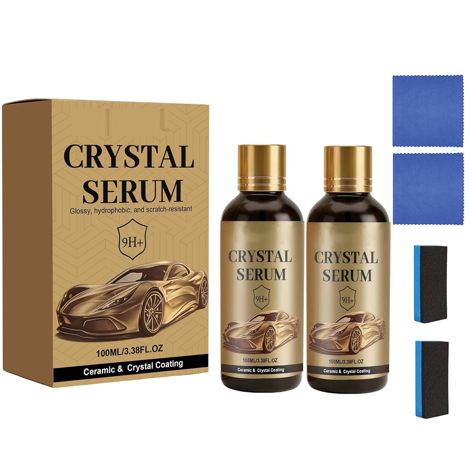 Amazon.com: Anokia PTZ Crystal Serum, Ceramic Coating for Cars, 9H