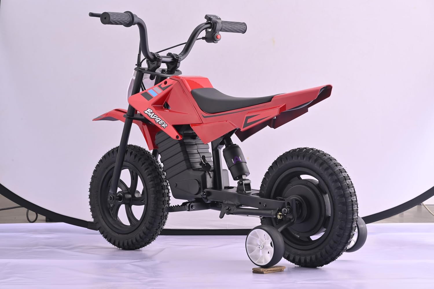 Kids Electric Dirt Bike, Mini Electric Motorcycle for Ages 5-10, Off-Road E-Bike with Mechanical Disc Brake, 24V Lithium Battery Powered Dirtbike, Max Load 110 Lbs
