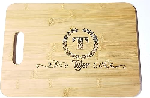 Custom personalized Bamboo Cutting Board, Engraved Cutting Board, Wedding Gift, Anniversary gift, Chef gift, Personalized gift under 20