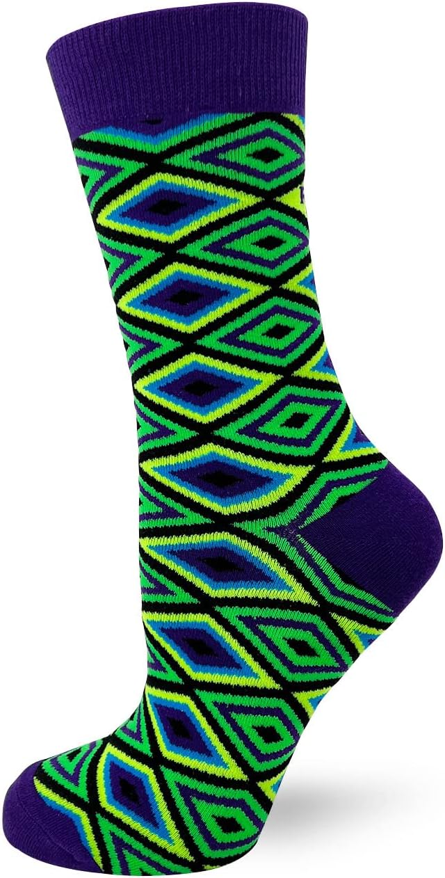 Fabdaz F-ck Off Funny Words Novelty Crew Socks for Women - Image 5