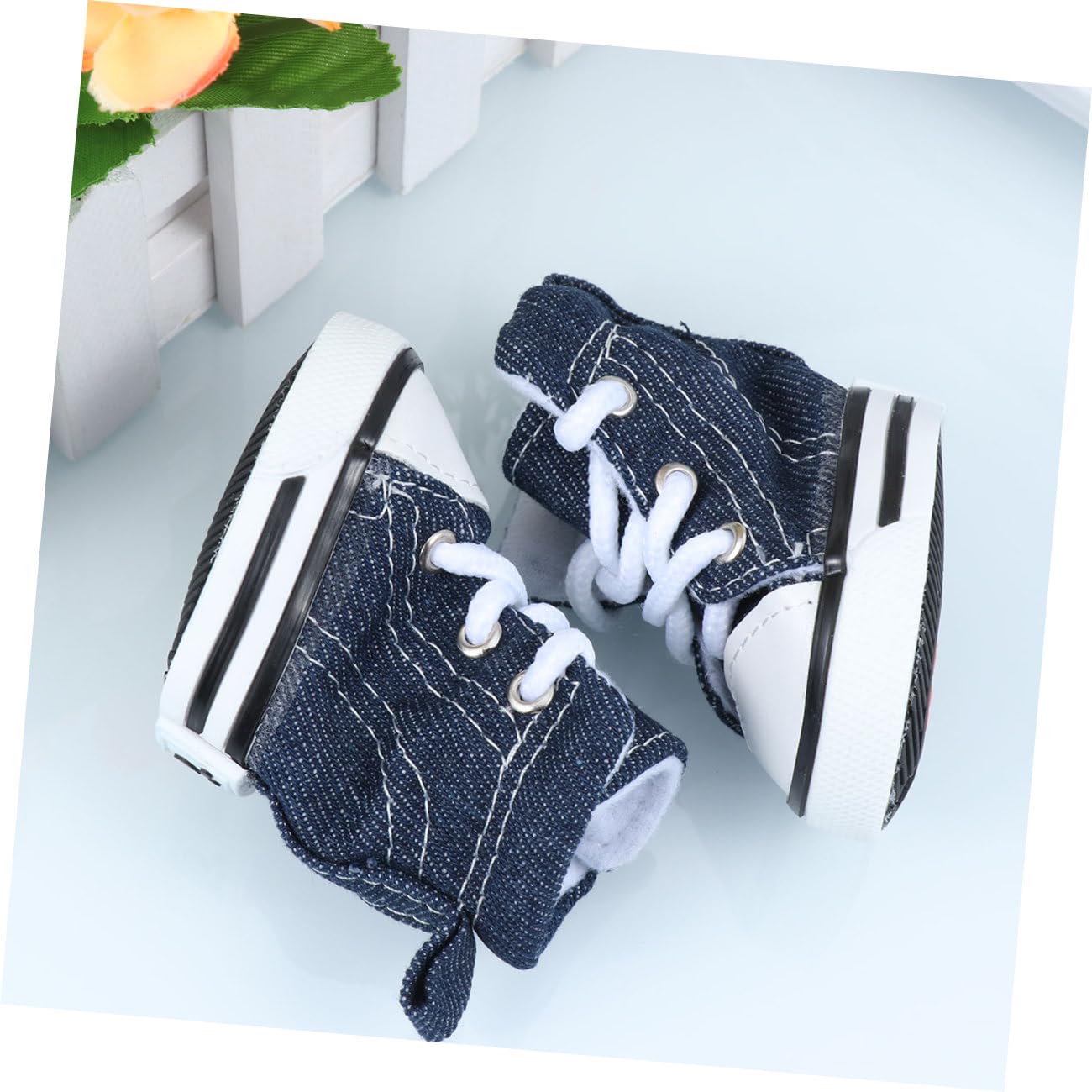 SUPVOX Lot de 4 chaussures décontractées à lacets pour chien de petite taille XS