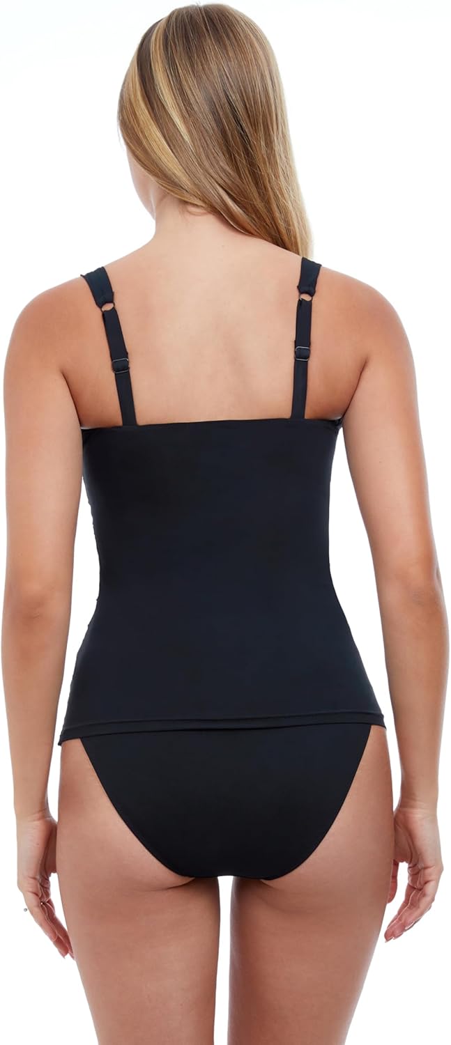 Profile by Gottex Womens Sweetheart Cup Sized Tankini Top SwimsuitTankini Top - Image 2