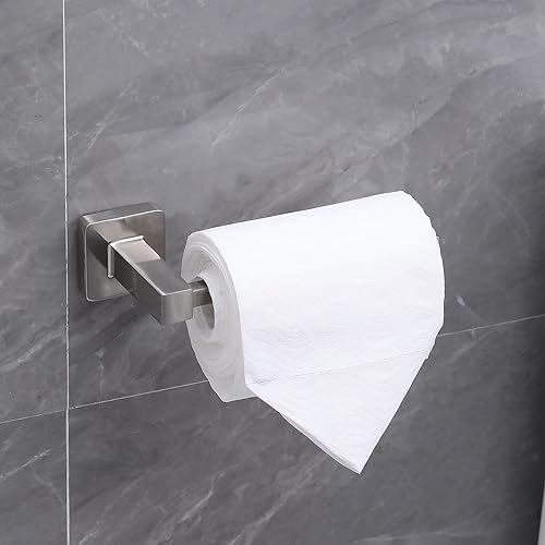 Miniatura 5 de Ntipox Juego de 5 piezas de accesorios de baño de níquel cepillado, juego de toallero montado en la pared de 23.6 pulgadas, juego de toallero,