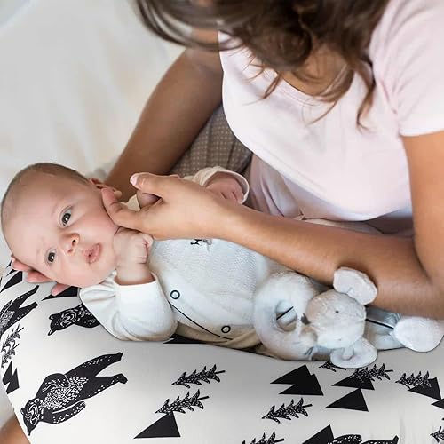 Miniatura 6 de Vextronic Fundas de almohada de lactancia, paquete de 2 fundas de almohada de lactancia para madres que amamantan, ajuste ultra suave, almohadas y