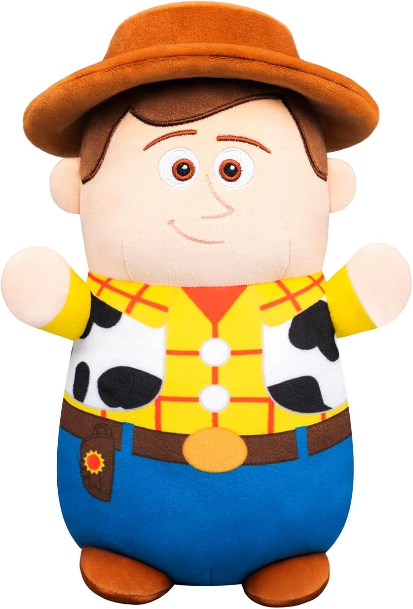 Squishmallows Original Disney Pixar 10in Woody “Toy Story 5” HugMees – Ultrasoft Official Jazwares Plush (Medium-Sized)