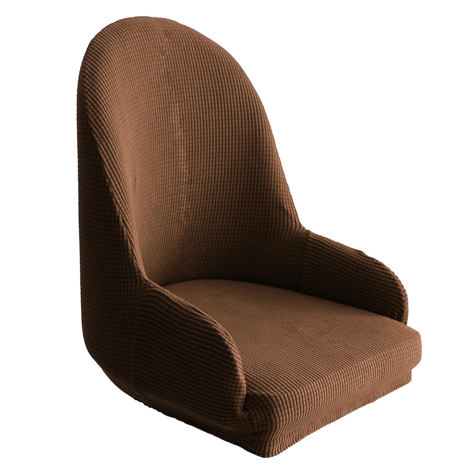 Funda para silla elástica que cubre manchas en respaldo alto