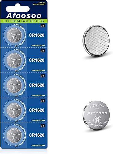 Miniatura 8 de CR1620 - Moneda de batería de litio de 3 V  Paquete de 20 baterías CR 1620 de litio de 3V para llavero remoto de coche CRV Mazda Subaru 3D TV gafas
