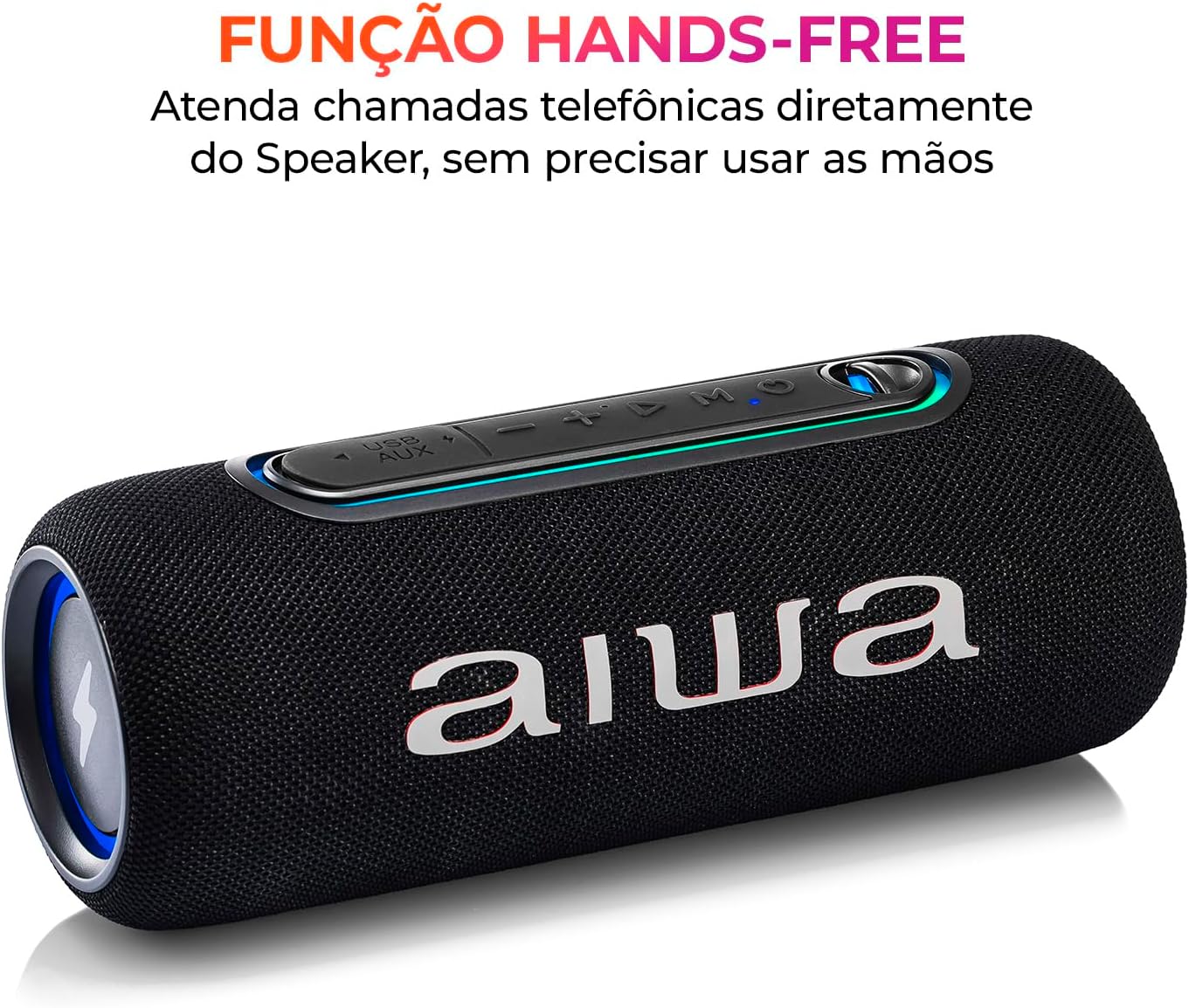 Caixa de Som Speaker AIWA SP-05-LB 30W Bluetooth IPX5