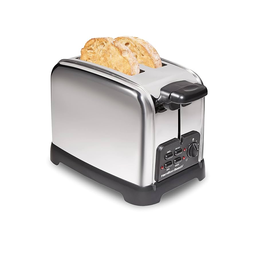 アメリカントースト　Hamilton Beach Amazon.com: Hamilton Beach 2 Slice Toaster with Extra-Wide