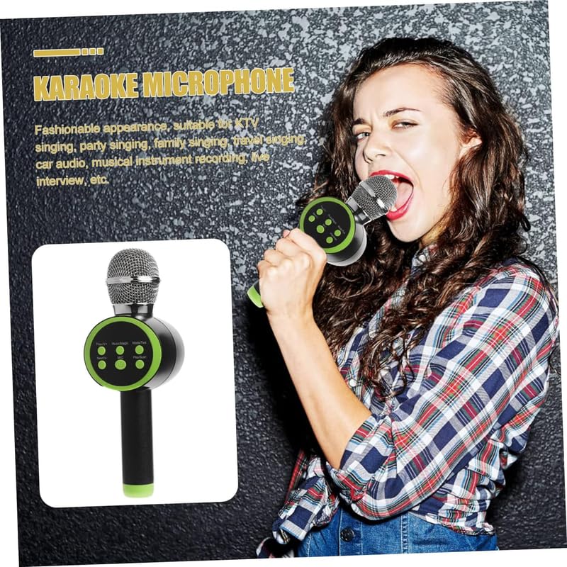 Image of TRIDEO Karaoke crophone and Speaker Set for Home Entertainment. Kid-Friendly cropho with Portable Speaker, Perfect for Karaoke Parties, Birthday Celebrations, and Music Enthusiasts