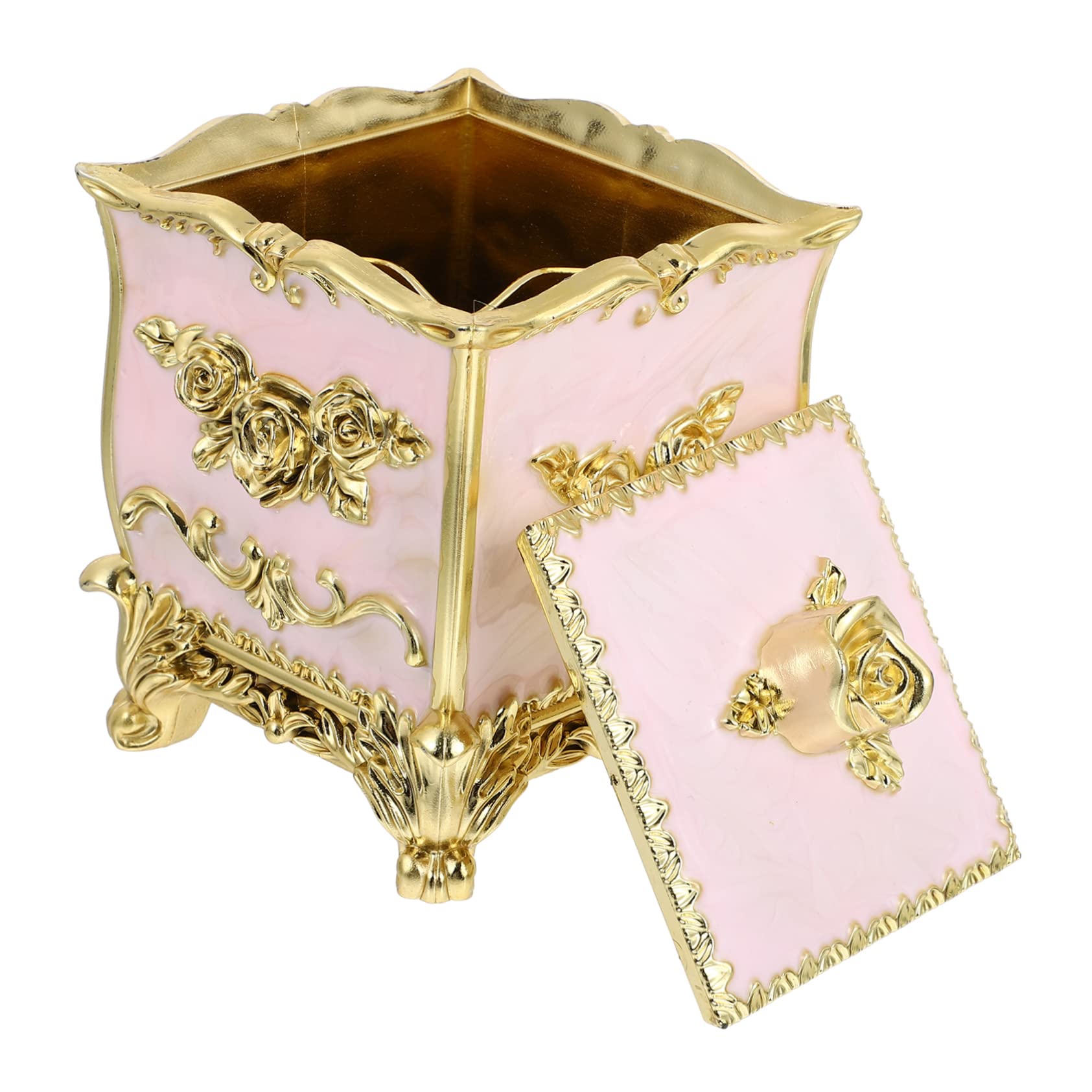 LABRIMP Caja Almacenaje Tapa Contenedor Hogar Almacenamiento Pequeño Plástico Resistente Hermetismo 6 Colores