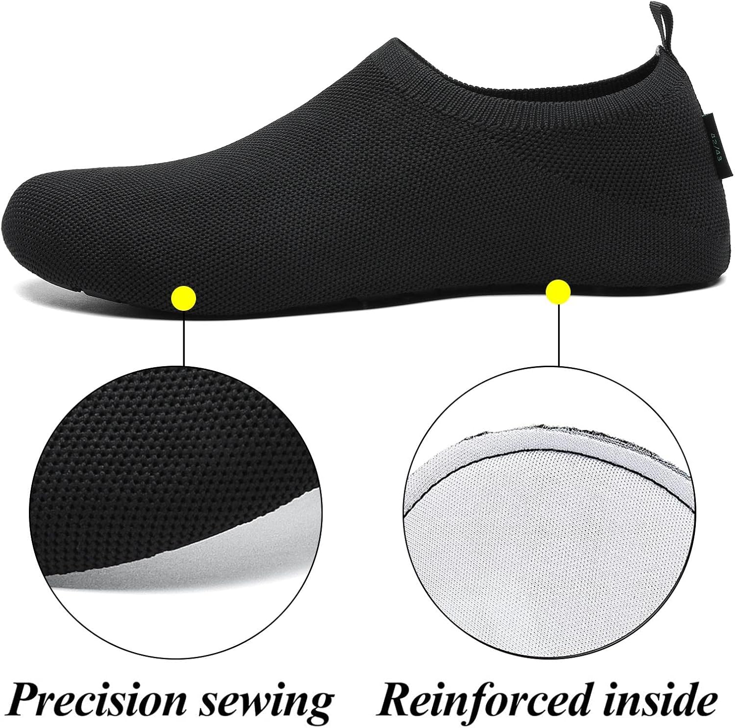 Miniatura 3 de Zapatos acuáticos para hombre y mujer, de secado rápido, para playa, piscina, natación, buceo, surf, deportes acuáticos, caminar, yoga