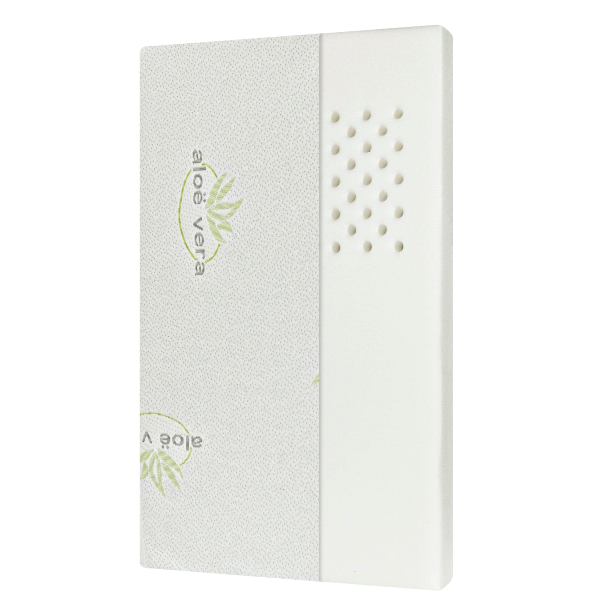 Babysanity Materasso Next To Me Aloe Sfoderabile Antisoffoco con Fori a Norma EN16890:2017 Chicco Lullago Kinderkraft Uno Jane Baby Side Cam Cullami Close To Me Brevi Nanna Oh Misure 83x50x6cm (Aloe)
