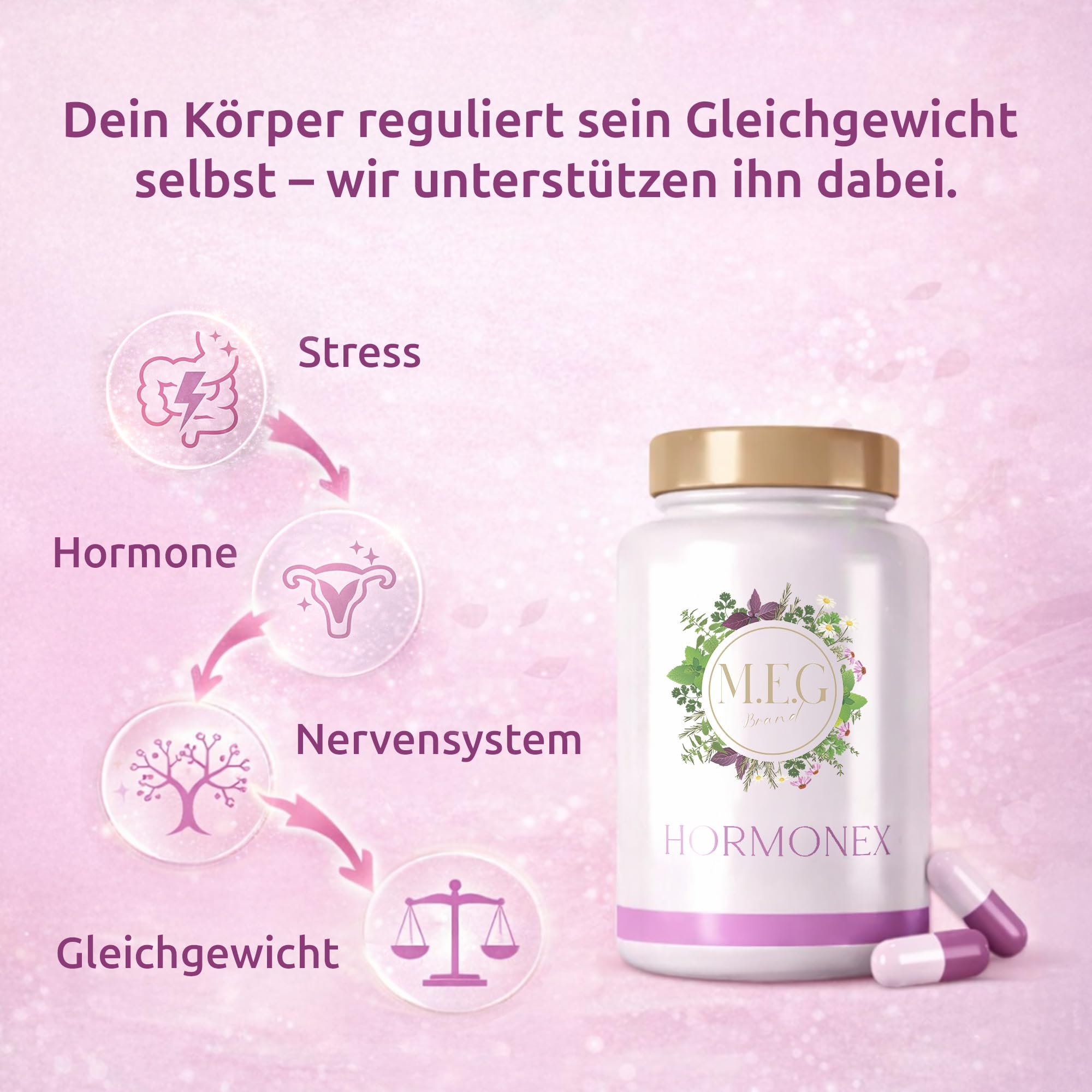 Hormonex 60 Kapseln, Premium Komplex mit Mönchspfeffer hochdosiert