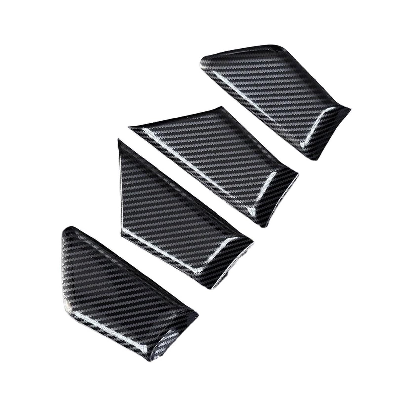 KMAGE Interior Door Handle for Hyundai for Tucson TL 2015 2016 2017 2018 2019 Interior Door Handle Trim(Carbon Fiber Pattern)