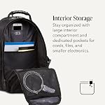 SWISSGEAR 1900 ScanSmart TSA Laptop Backpack Fits 17 Inch Laptop with RFID Protection and Tablet Pocket, 19-Inch
