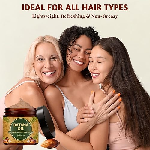 Miniatura 7 de Aceite de batana para el crecimiento del cabello, 7 onzas, pasta de batana vital para cabello grueso, fuerte y saludable, natural y puro con aceite