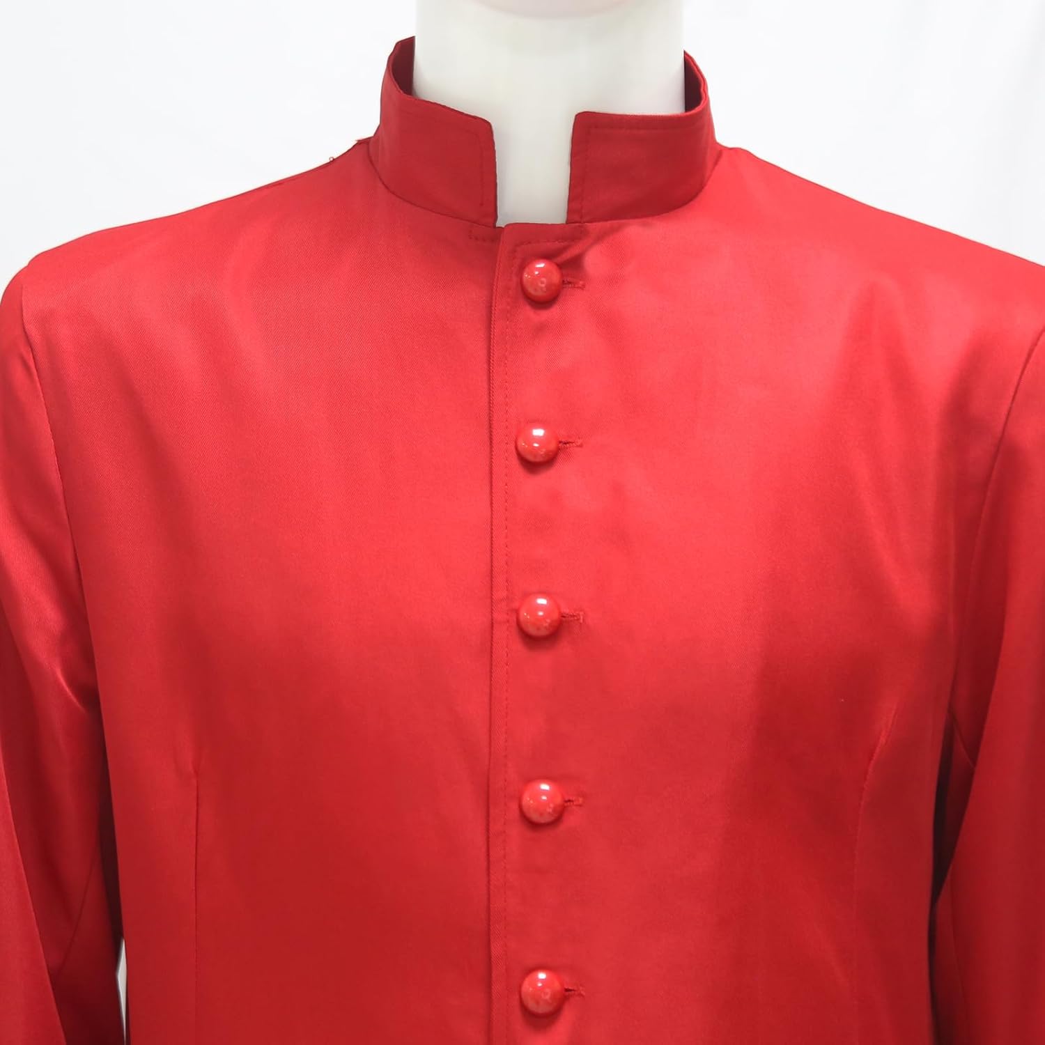 MYAYD Women's Cassock Robe Church Robe Choir Minister Clergy Pulpit Liturgical Black White - Image 4