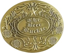 Namvo 1 x Classic Bronze Beer Belt Buckle Portable Drink Can Holder Hands Free to Carry Beer/Cup for Picnic, Barbecue, Camping