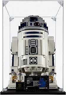 SONGLECTION Acrylic Display Case Compatible for Lego R2-D2 #75308, Dustproof Display Case (Case Only) (Lego Sets are NOT Included)