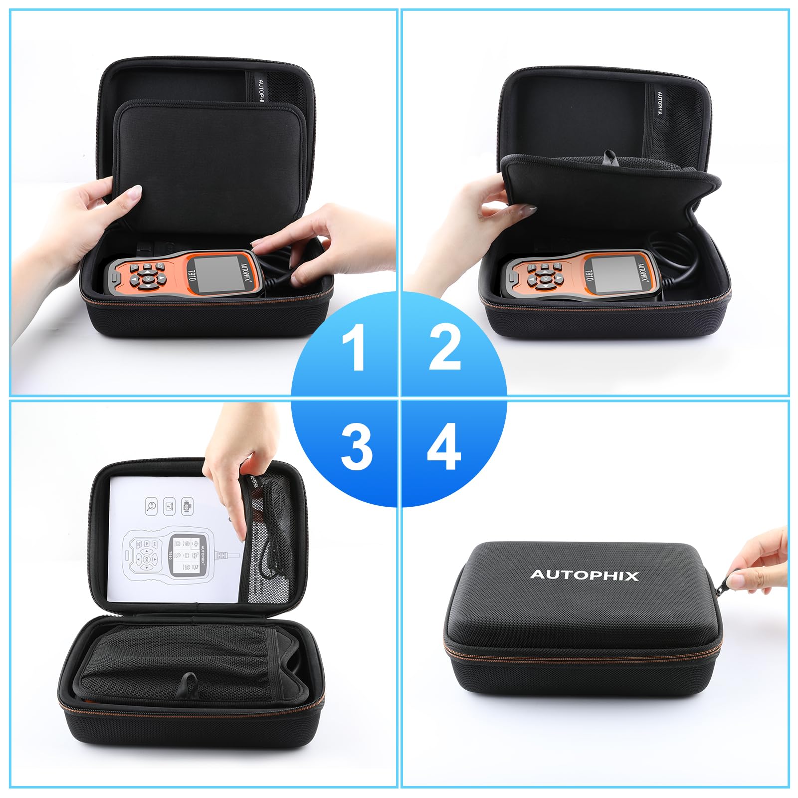 Amazon.com: AUTOPHIX Storage Bag Protective Case for OBD2 Scanner