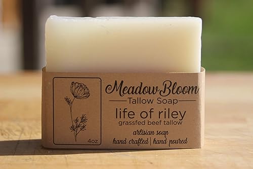 Miniatura 25 de EST'D 2004 HC Meadow Bloom - Jabón en barra de jabón hecho a mano con miel y limón, 1 unidad, hecho con barra de jabón 100% natural hecha a mano