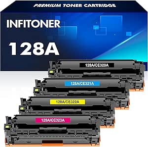 Greencycle Compatible Toner Cartridge Replacement For HP 128A CE323A To Use In LaserJet Pro Cm1415fn CM1415fnw CP1525nw Color MFP Series Printer - 1 - Foto 12