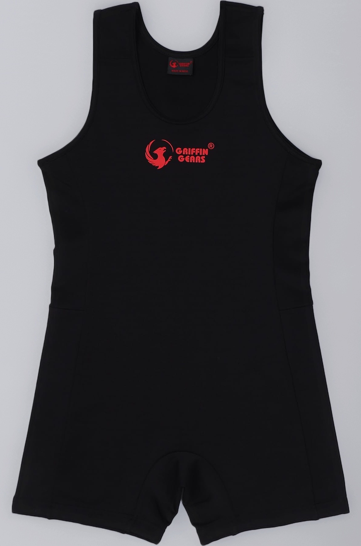 Sports Powerlifting Costume | Black Wrestling Singlet for Powerlifting | Powerlifting Suit