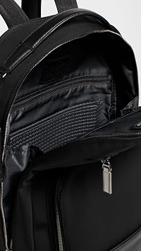 TUMI Men's Warren Backpack, Black, One Size