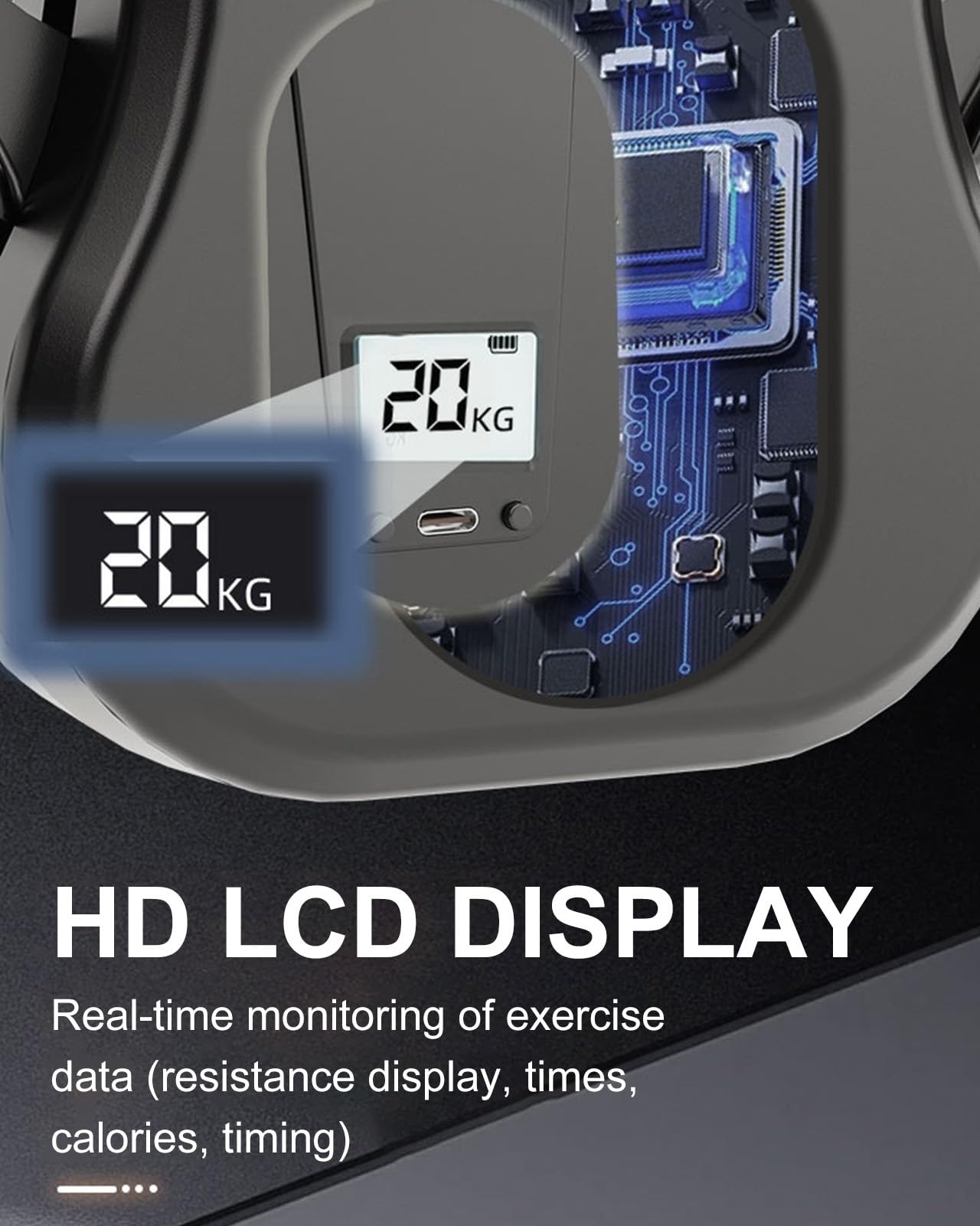 Upgraded Trainer per Cosce 20KG-60KG Resistenza Regolabile Kegel Allenatore per i Muscoli del Pavimento Pelvico Allenamento dei Muscoli del PC Maschile