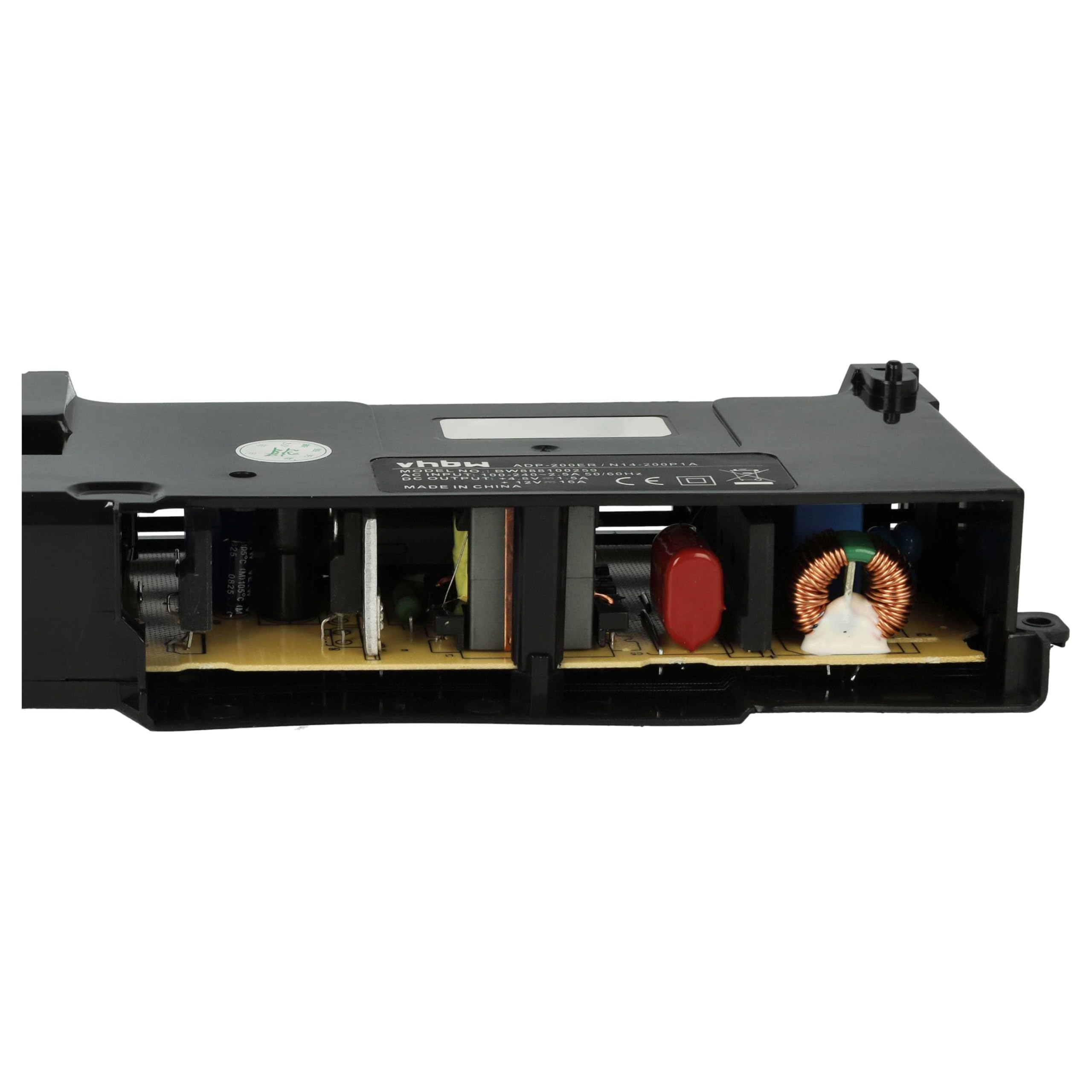 vhbw Fuente de alimentación Compatible con Sony PlayStation 4 CUH-12xxA, 4 CUH-1200B - Fuente de alimentación de Repuesto para autoinstalación