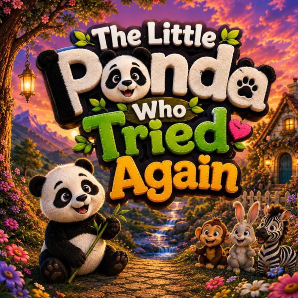 The Little Panda Who Tried Again: A Heartwarming Story About Perseverance, Confidence, and Never Giving Up (Big Lessons for Little Animals)