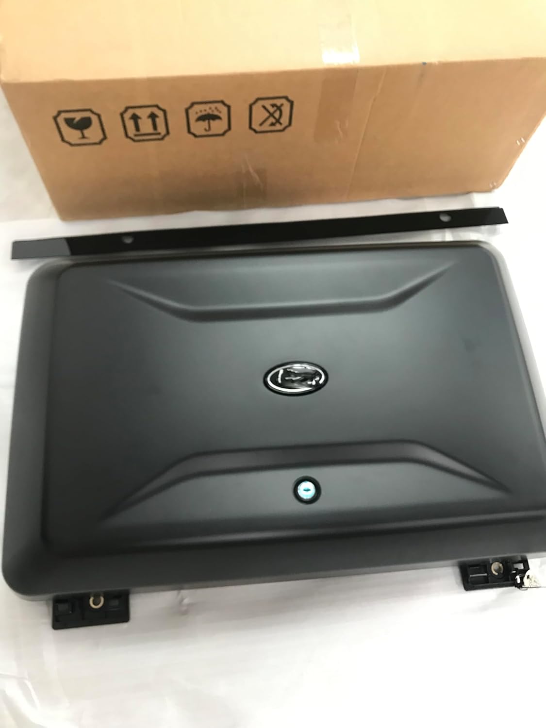 Matte Black Exterior Side Mounted Gear Box Carrier Fits for Land Rover Defender 90 2020-2024