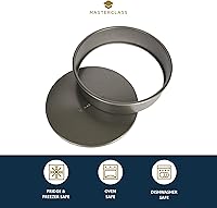 Vista 3 de MasterClass - Lata redonda antiadherente con base suelta, 18 cm (7")