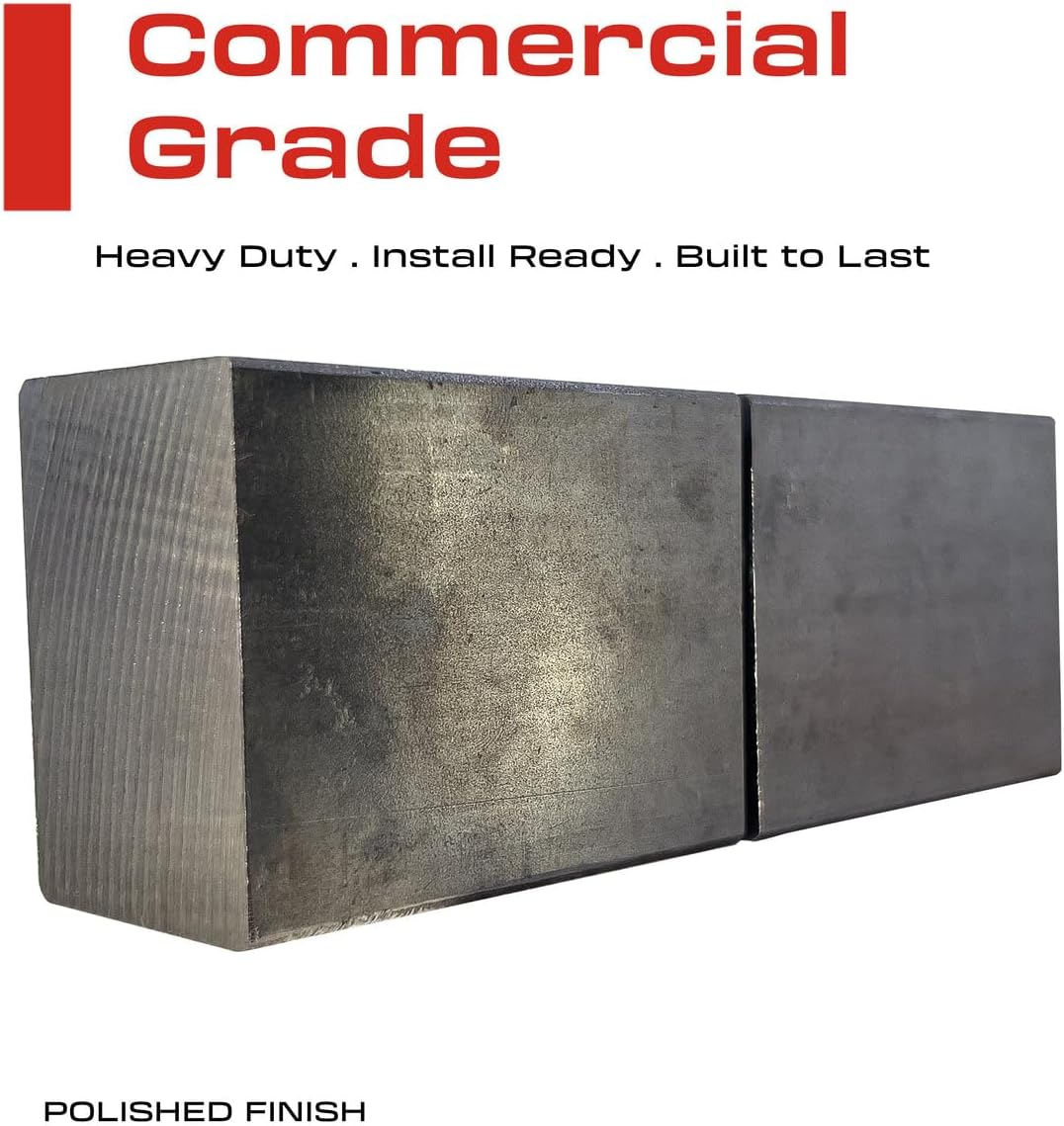 6” Inch Weldable Rectangle Hinges – Heavy Duty Gate Hinges – Weld On Hinges – Weld On Gate Hinges – Square Hinges Weld On - Ball Bearing Gate Hinge - Heavy Duty Weldable Hinges