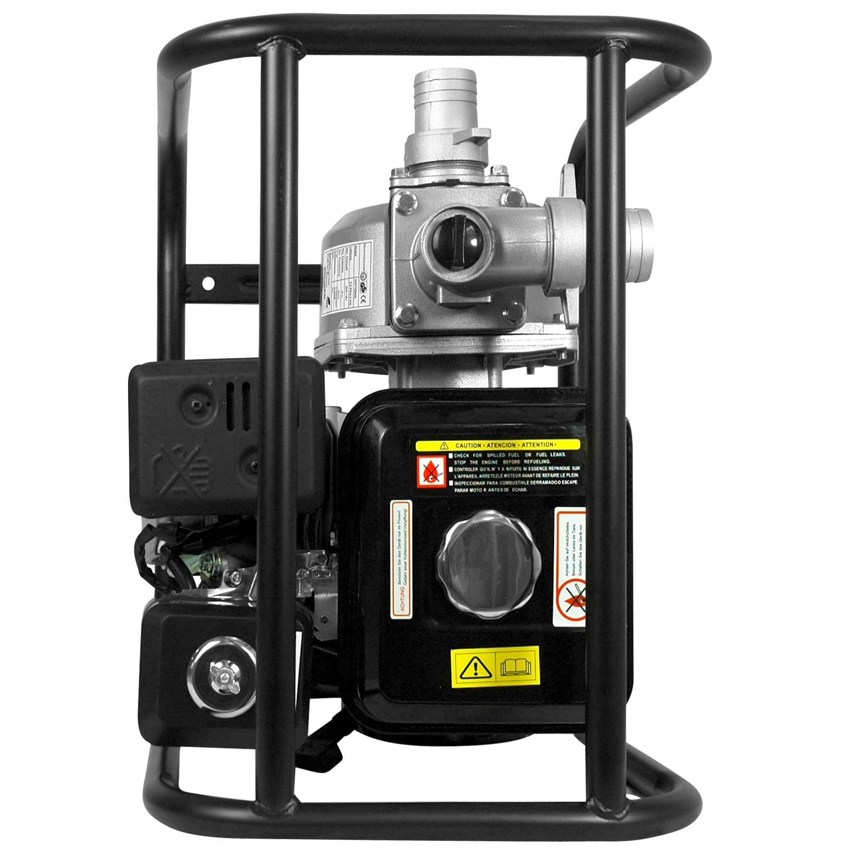 YERD Benzin Wasserpumpe Gartenpumpe TKB50 5,5PS 4-Takt 2,5 Bar Starter Set