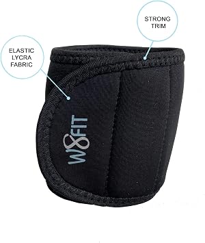W8FIT Adjustable Wrist Weights 1 LB PAIR (1/2 lb each)