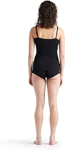 Miniatura 5 de Icebreaker Merino Camisola para mujer de 6.17 oz todos los días, capa base de lana merina, camiseta térmica suave sin mangas con cuello redondo