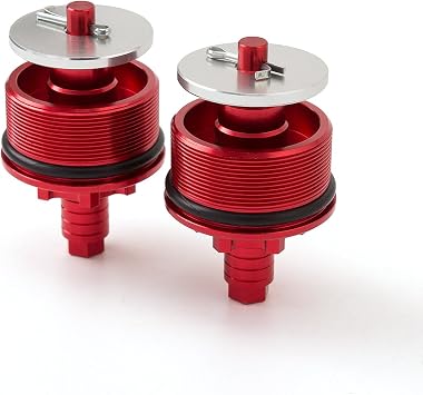 FXCNC Motorcycle 41mm Preload Adjers شوكة مسامير الألومنيوم امتصاص الصدمات والمسامير المتوافقة مع CB400 1992-1998 ، CB750 1992-2001 ، FZ6R FZ6 2009-2015