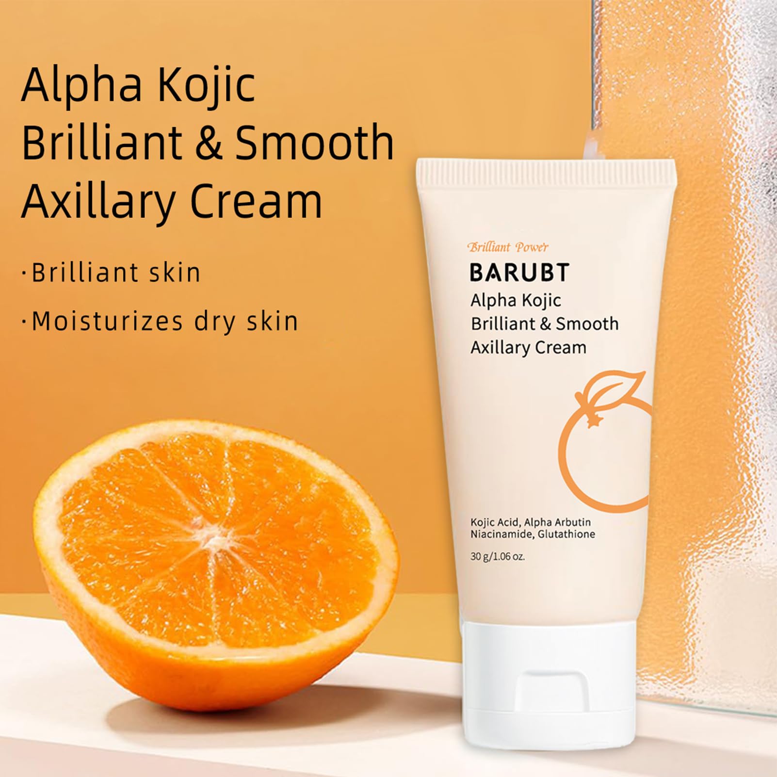 Kojic Acid Underarm Whitening Cream, Skin Lightening Cream,Korean Skin Care for Armpits Knees, Inner Thighs, Bikini - Image 4