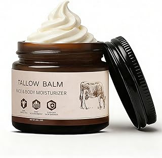 Natural Beef Tallow Moisturizer, Handcrafted ...