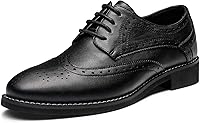 Bruno Marc Women's Vegan Leather Brogue Oxfords - Comfortable Lace-Up Business Formal Dress Shoes