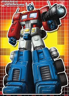 Ata-Boy Transformers Optimus Prime 2.5" x 3.5" Magnet for Refrigerators and Lockers
