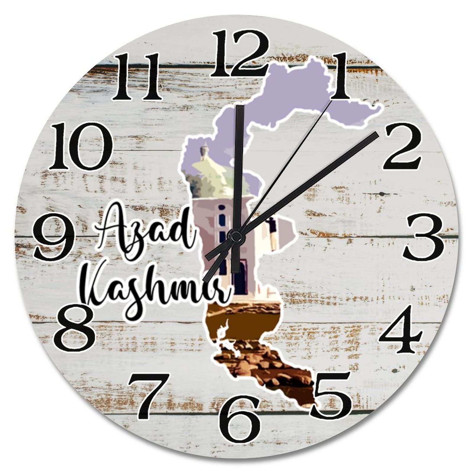 Horloge Azad Kashmir : sublimez votre décoration de salon cosy
