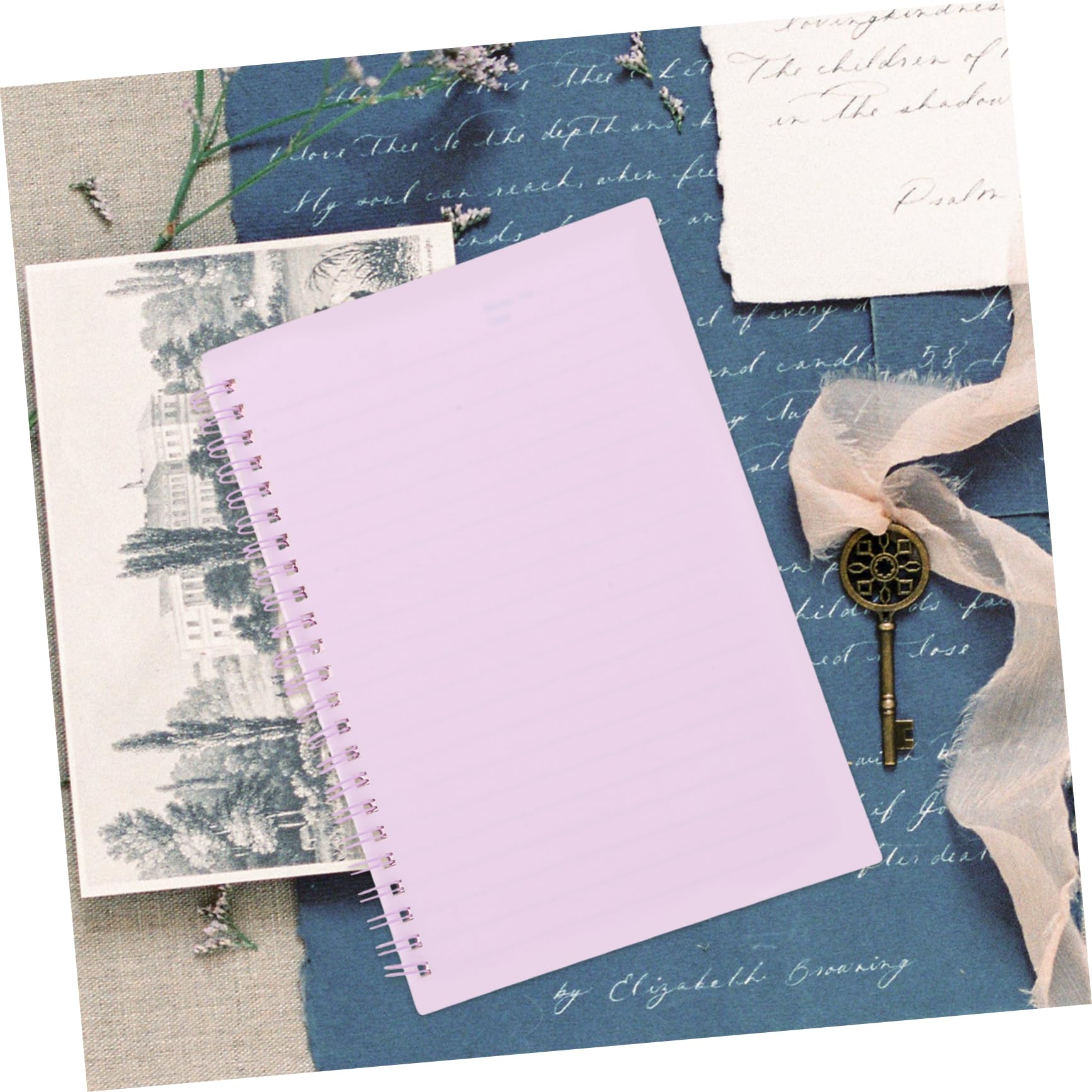 5pièces Cahiers à Spirale Avec Pages Lignées Pour Notes Fournitures De Bureau Pratiques Bloc-notes Polyvalent Pour Travail Et École
