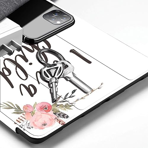 Miniatura 5 de Funda para iPad de 7 generación, funda para iPad 10.2 2019, versículo de la Biblia Proverbios 3125, diseño de flores, funda delgada con soporte para