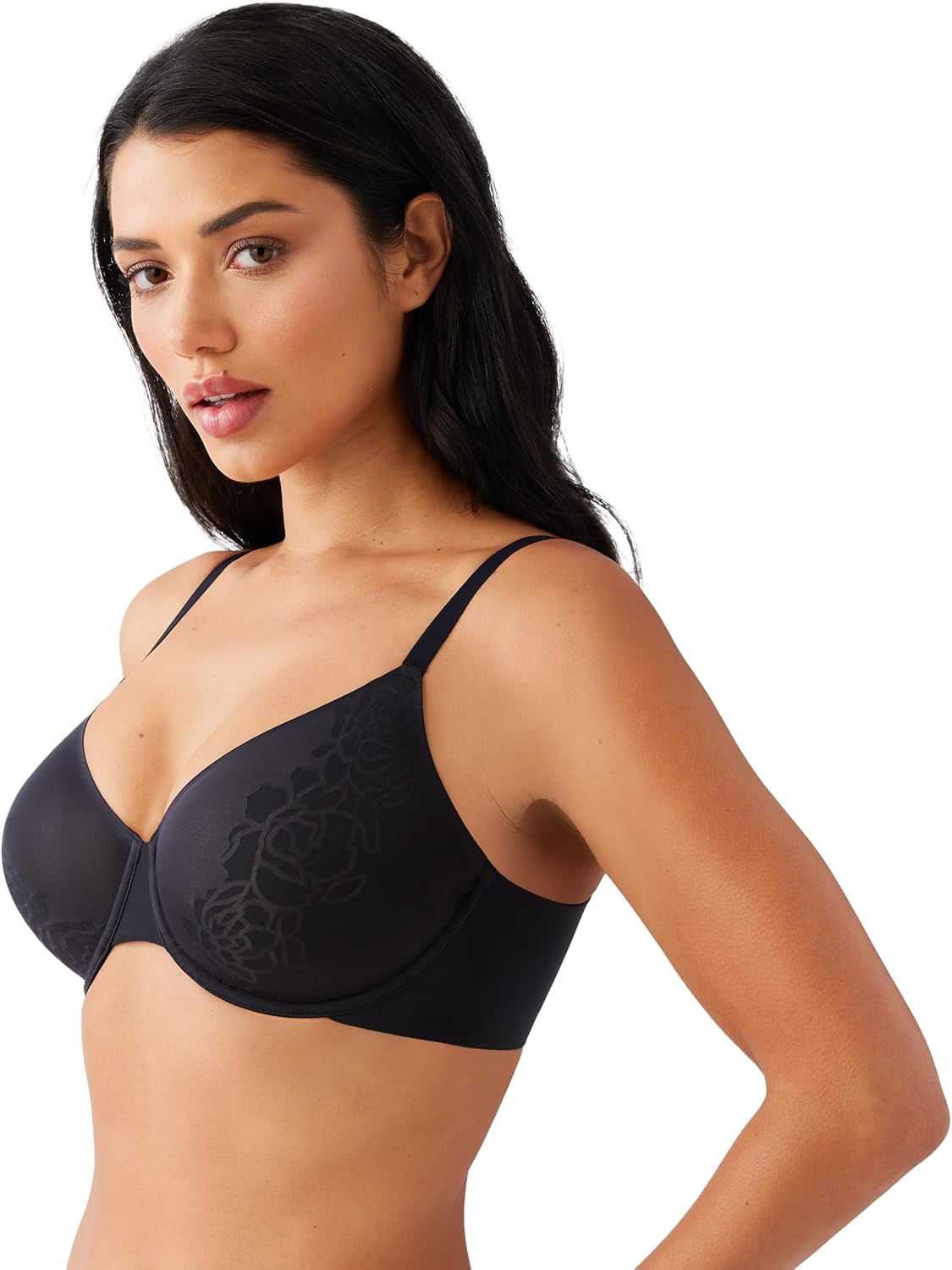 Wacoal Womens Confidence Boost Unlined Mid Coverage Underwire Bra, 855380 - Image 2