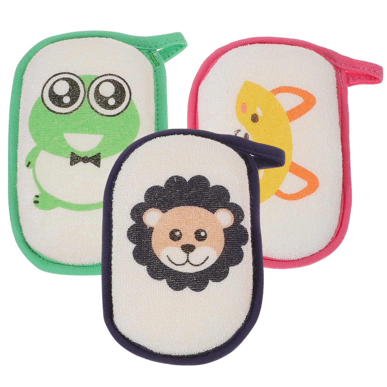 Beaupretty 15piezas Esponjas De Baño Para Bebés Esponjas De De Caricatura Para Nuevos Nacidos Suaves y Efectivas Para Baños De Niño Niña Fácil Limpieza y Diversión El Agua