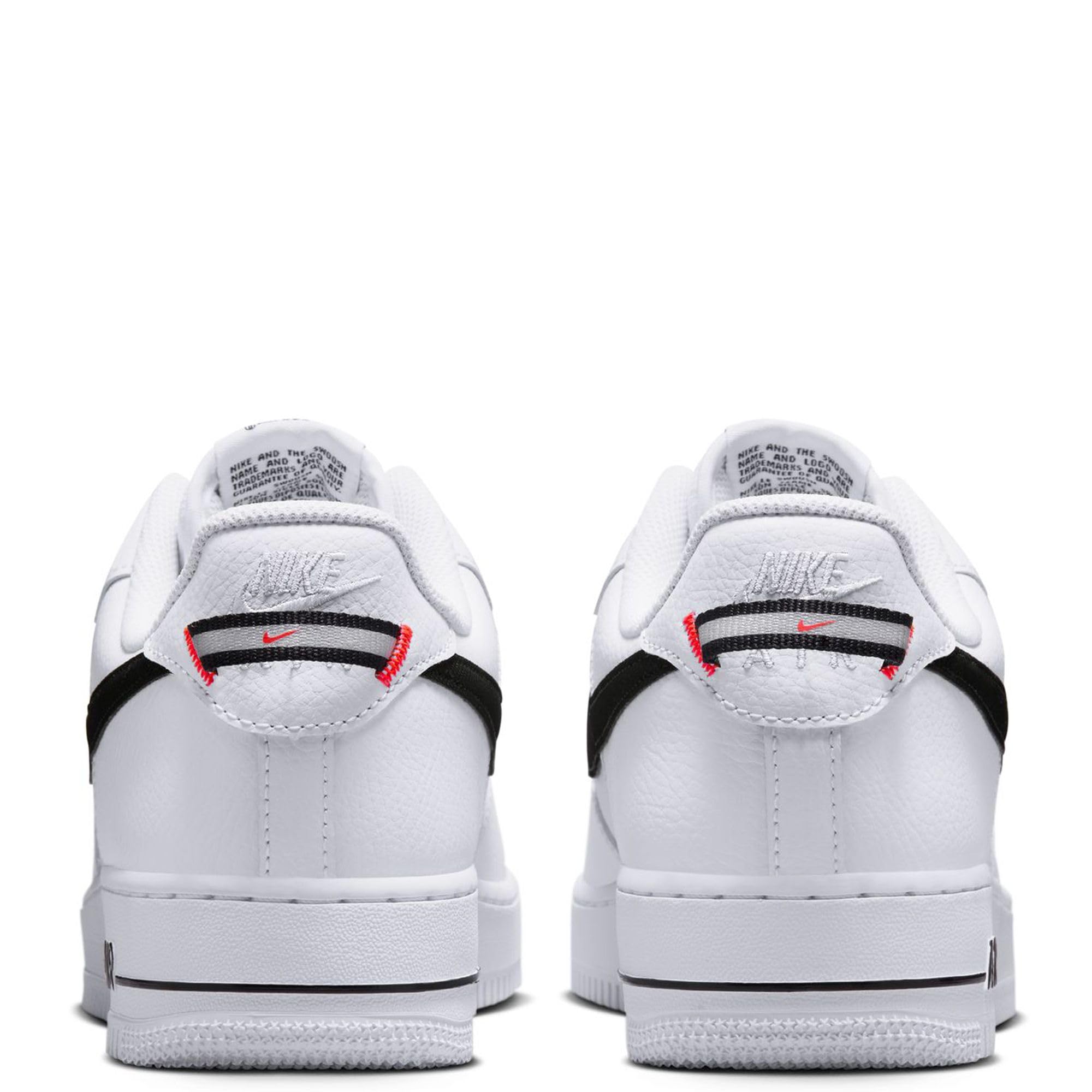 Air Force 1 '07 LV8 in White/Black-Bright Crimson by Nike